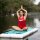 JBAY.ZONE JFIT Fitness & Yoga Board mit Pumpe und Tragetasche