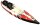 JBAY.ZONE KAYAK V-Shape 426x89cm, aufblasbares Kajak f&uuml;r 2 Personen, Komplettset, rot