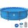 Avenli Frame Plus Pool Set 305 x 76 cm, Aufstellpool rund, mit Pumpe, blau