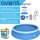 Avenli® Prompt Set™ Pool Komplettset Ø 450 x 90 cm mit Filterpumpe, Leiter, Bodenschutz und Abdeckung, blau