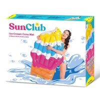 SunClub&reg; Luftmatratze Riesen-Eist&uuml;te, 180x87 cm