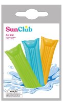 SunClub&reg; Luftmatratze, 183x69 cm, 3-farbig sortiert