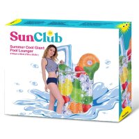SunClub® Luftmatratze "Pool-Stop", 183x99 cm