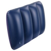 Avenli® Aufblasbares Reise Kopfkissen / Sitzkissen mit beflockter Oberfläche 48x34x12 cm