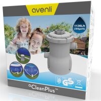 Avenli CleanPlus Filterpumpe  1.136 l/h