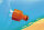 SunClub Planschbecken 3D Wassersprühender Hai Pool Ø 190 x 47 cm mit aufblasbarem Luftring
