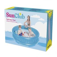 SunClub Planschbecken "Mosaik" aufblasbarer Soft-Pool Ø 155x32 cm