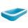 SunClub® Planschbecken aufblasbarer 3-Ring Pool, rechteckig, 305x183x56 cm