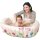 SunClub® Planschbecken aufblasbare Baby Badewanne "Tiny Tots" 91x61x29 cm