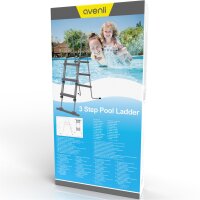 Avenli® Sicherheitsleiter für Pools bis zu einer Höhe von 109 cm