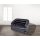 Avenli aufblasbares Sofa 198 x 138 x 62 cm wandelbar zum Doppel-Luftbett, schwarz
