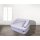 Avenli aufblasbares Sofa 198 x 138 x 62 cm wandelbar zum Doppel-Luftbett, weiß-grau