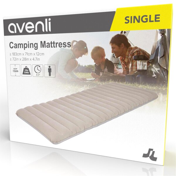 Avenli® Camping Matratze 183 x 71 x 12 cm