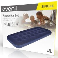 Avenli® aufblasbares Luftbett / Campingmatratze 191 x 73 x 22 cm