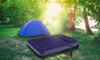 Avenli aufblasbares Luftbett / Campingmatratze Set 191 x 137 x 22 cm, inklusive Kissen &Luftpumpe