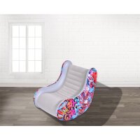 Avenli® aufblasbarer Lounge Sessel / Luftsessel mit Rückenlehne 94x76x76 cm