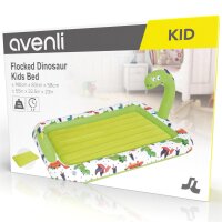 Avenli Kinderluftbett / Luftmatratze aufblasbar f&uuml;r Kinder Dinosaurier