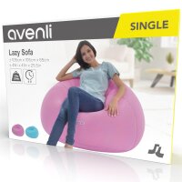 Avenli aufblasbarer Sessel / Luftsessel 105x105x65 cm,...