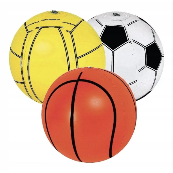 SunClub® Wasserball Sporty, Beach Ball, Strandball Ø40cm