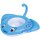 SunClub® Baby Schwimmsitz Fisch 67,5x86 cm, blau