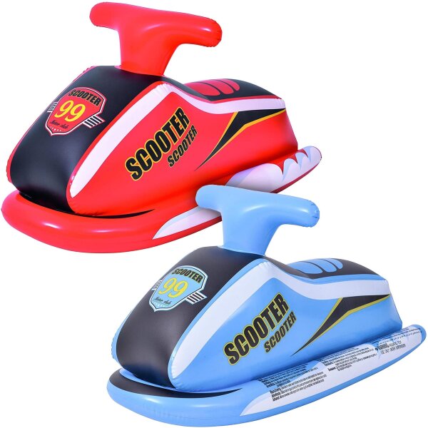 SunClub® Aufblasbarer Scooter 91x51 cm