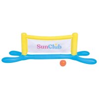 SunClub Aufblasbares Volleyball Set, 239x74x76 cm