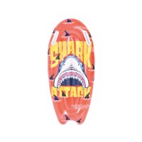 SunClub® Aufblasbarers Surfboard, Hai Design, 100x50 cm