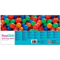 SunClub® 100 Spielbälle Ø 6,5cm