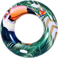 SunClub® Schwimmring Tropen Ø115 cm, 2-fach sortiert