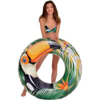 SunClub® Schwimmring Tropen Ø115 cm, 2-fach sortiert