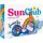 SunClub® Aufblasbare Regenbogen Sitz-Luftmatratze, 148x99 cm