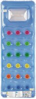 SunClub 18 Taschen Luftmatratze, 190x70 cm, 3-farbig sortiert