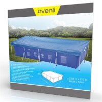 Avenli® Abdeckplane für rechteckige 258x179 cm Frame Pools