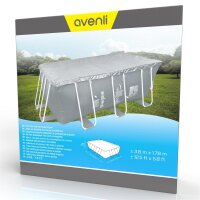 Avenli® Abdeckplane für rechteckige 400x200 cm Frame Pools