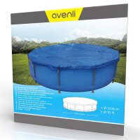 Avenli® Abdeckplane für runde  Ø 305 cm Frame Pools