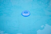 Avenli CleanPlus Dosierschwimmer Ø 12,7 cm für Tablettengröße 1 (2,5 cm) mit Öse für Befestigung am Poolrand