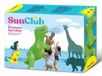 SunClub® Wassersprühender Dinosaurier, 188x125x208 cm, Wasser-Sprinkler / Sprenger 