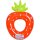 SunClub® Schwimmring / Schwimmhilfe - Poolspielzeug für Kinder Erdbeere 76x101cm