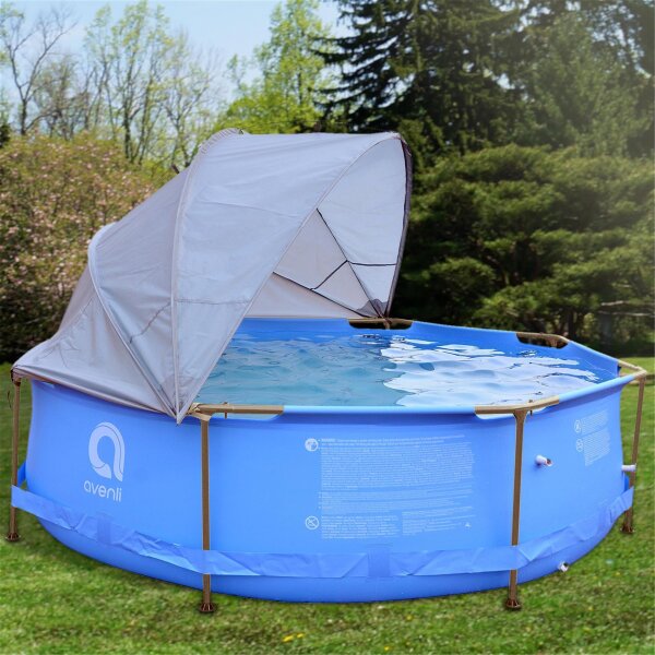 Avenli® CleanPlus™ Sonnenschutzdach für Ø 305 cm runde Frame Pools