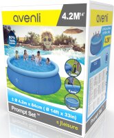 Avenli® Prompt Set™ Ø 420 x 84 cm Pool,...