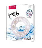SunClub&reg; Schwimmring Glitter &Oslash;90 cm
