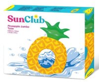 SunClub&reg; Schwimmring Ananas 180x120 cm