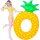 SunClub Schwimmring Ananas 180x120 cm