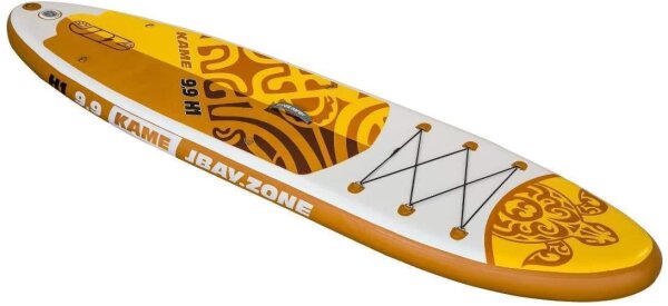 JBAY.ZONE H1 Kame All Around SUP Board 297x76x15cm Komplettset, gelb